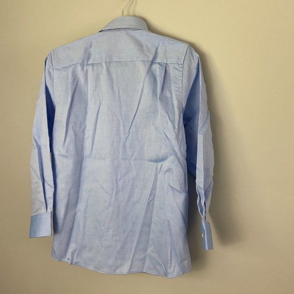 NWT NORDSTROM Blue Azurite Button Down‎ Dress Shirt - Picture 4 of 7